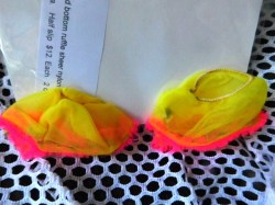 sheer yellow pink b